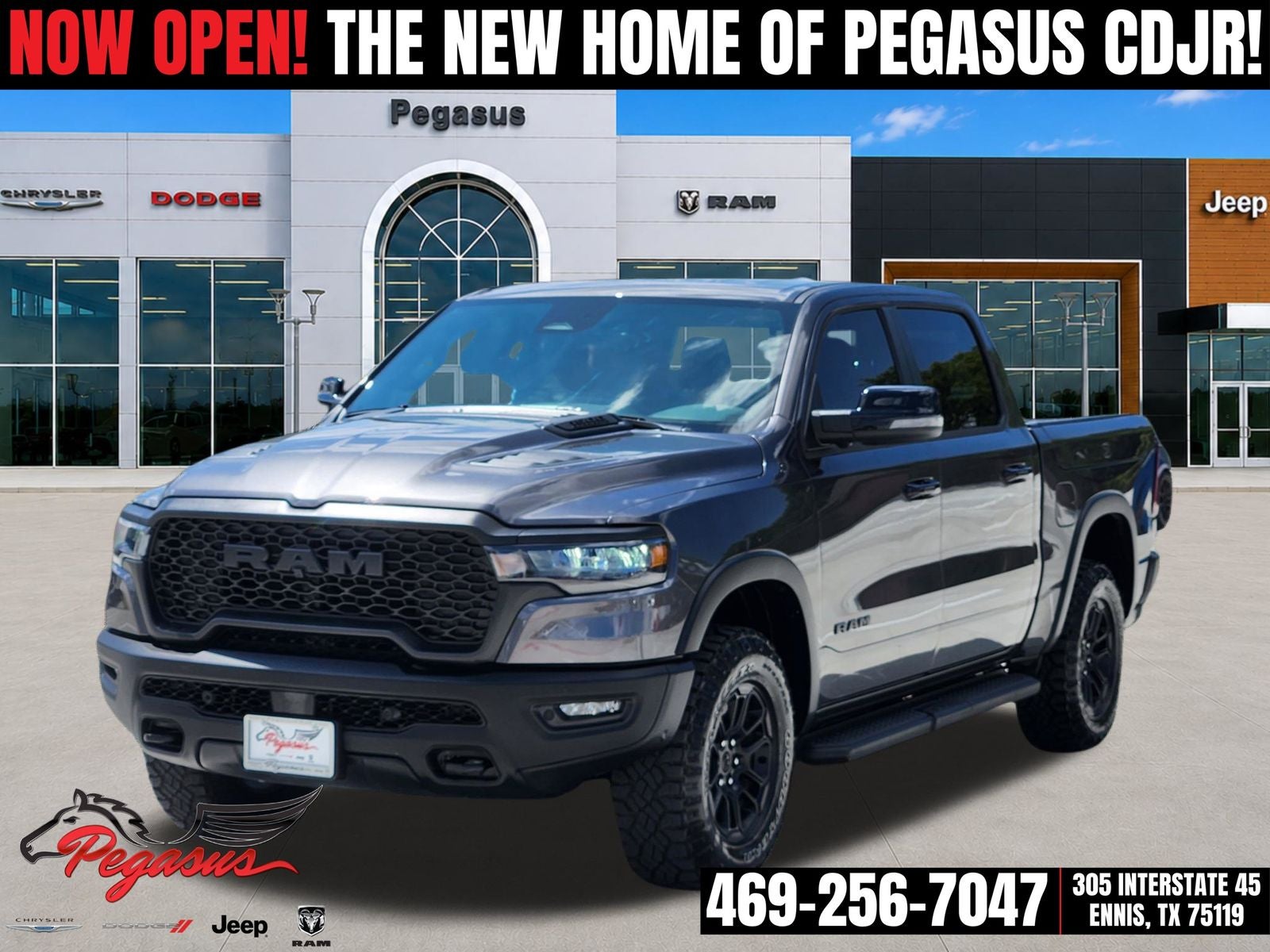 2026 RAM Ram 1500 Rebel Crew Cab 4x4 5'7' Box