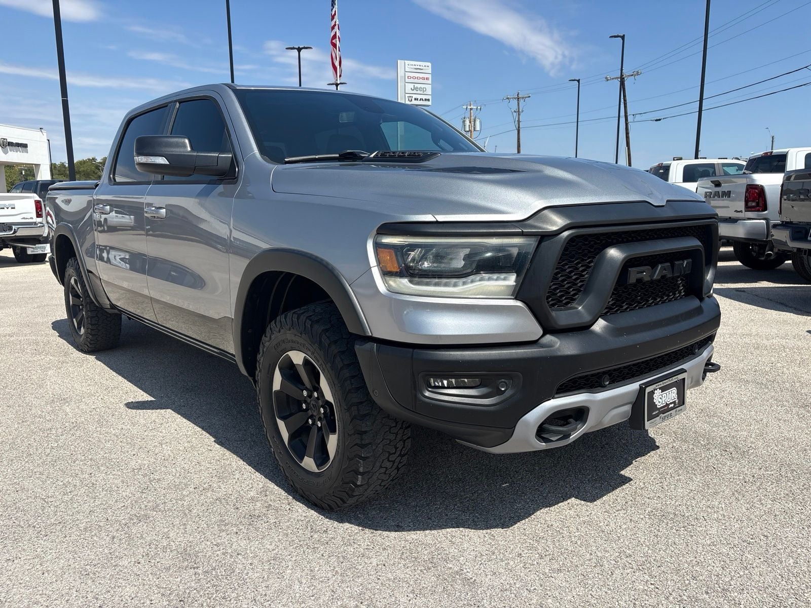 2019 RAM Ram 1500 Rebel Crew Cab 4x4 5'7' Box