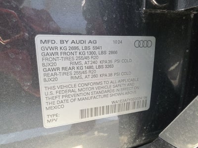 2025 Audi Q5 Premium Plus 55 TFSI e S line quattro S tronic