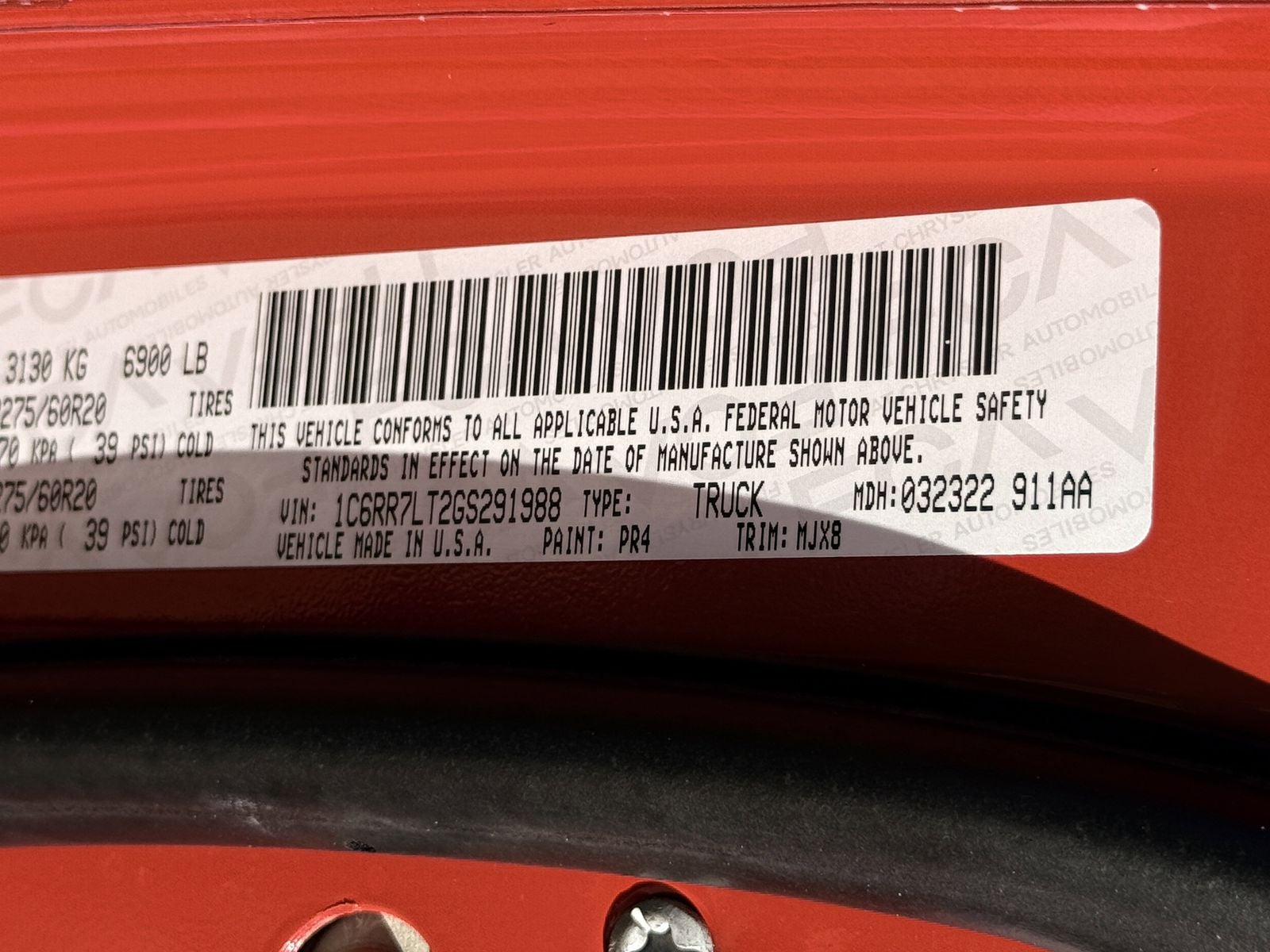 2016 RAM 1500 Lone Star