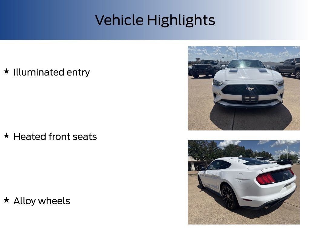 2020 Ford Mustang EcoBoost