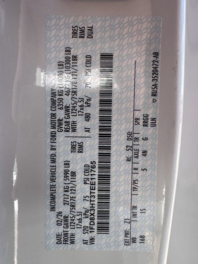 2026 Ford F-350SD XL Fleet