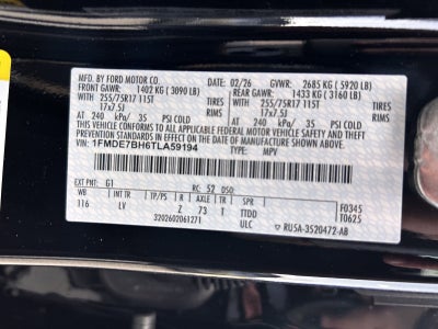 2026 Ford Bronco Big Bend