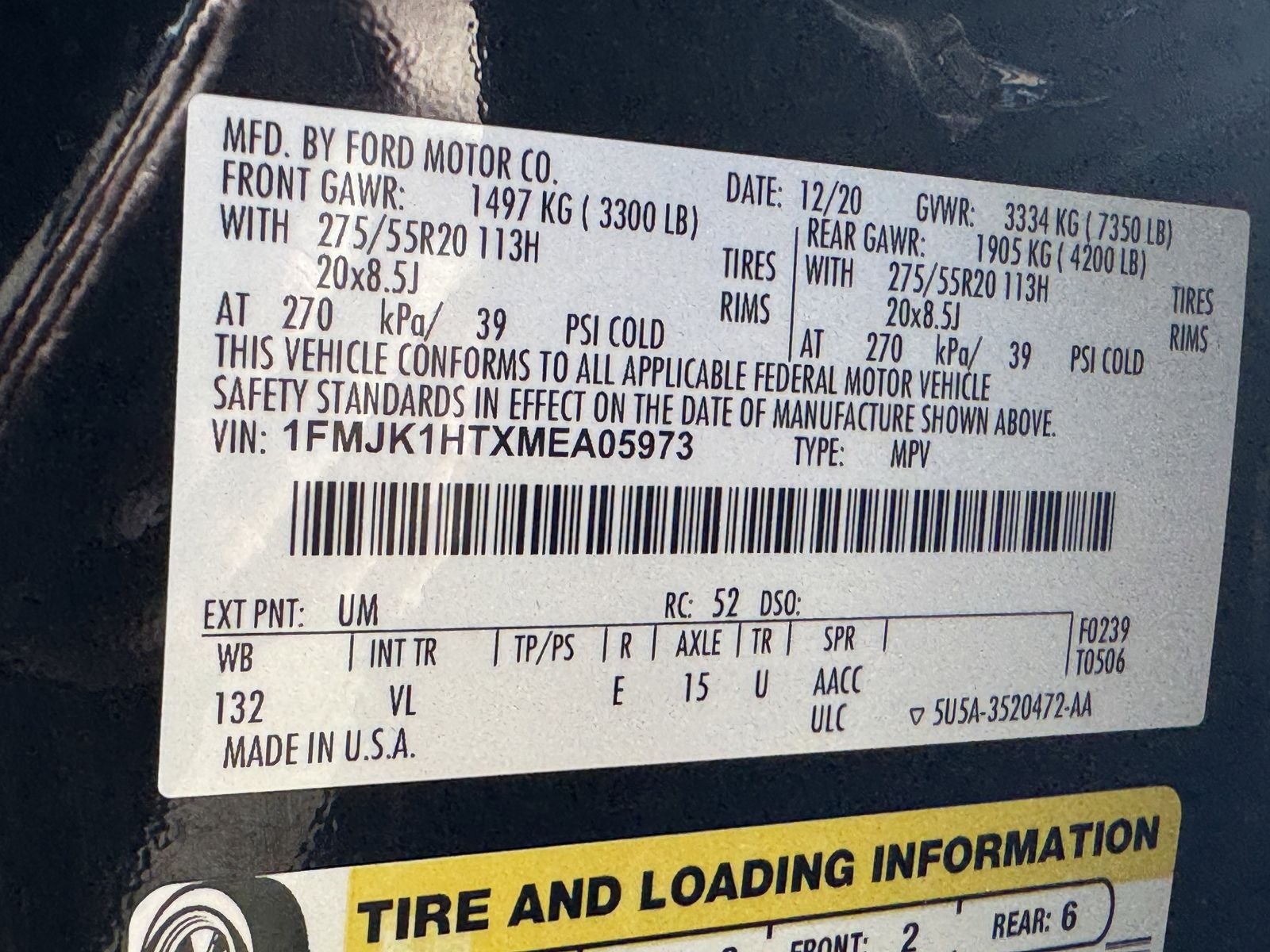 2021 Ford Expedition Max XLT