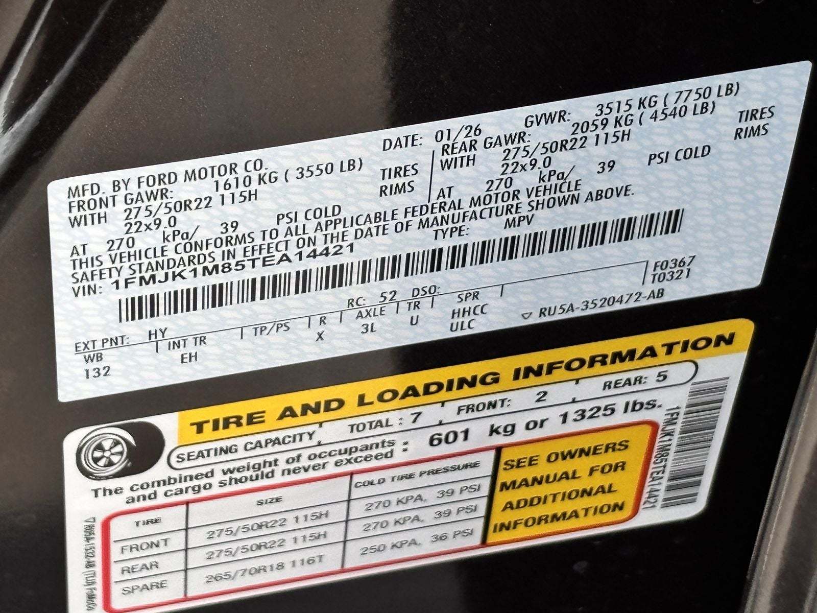 2026 Ford Expedition Max Platinum