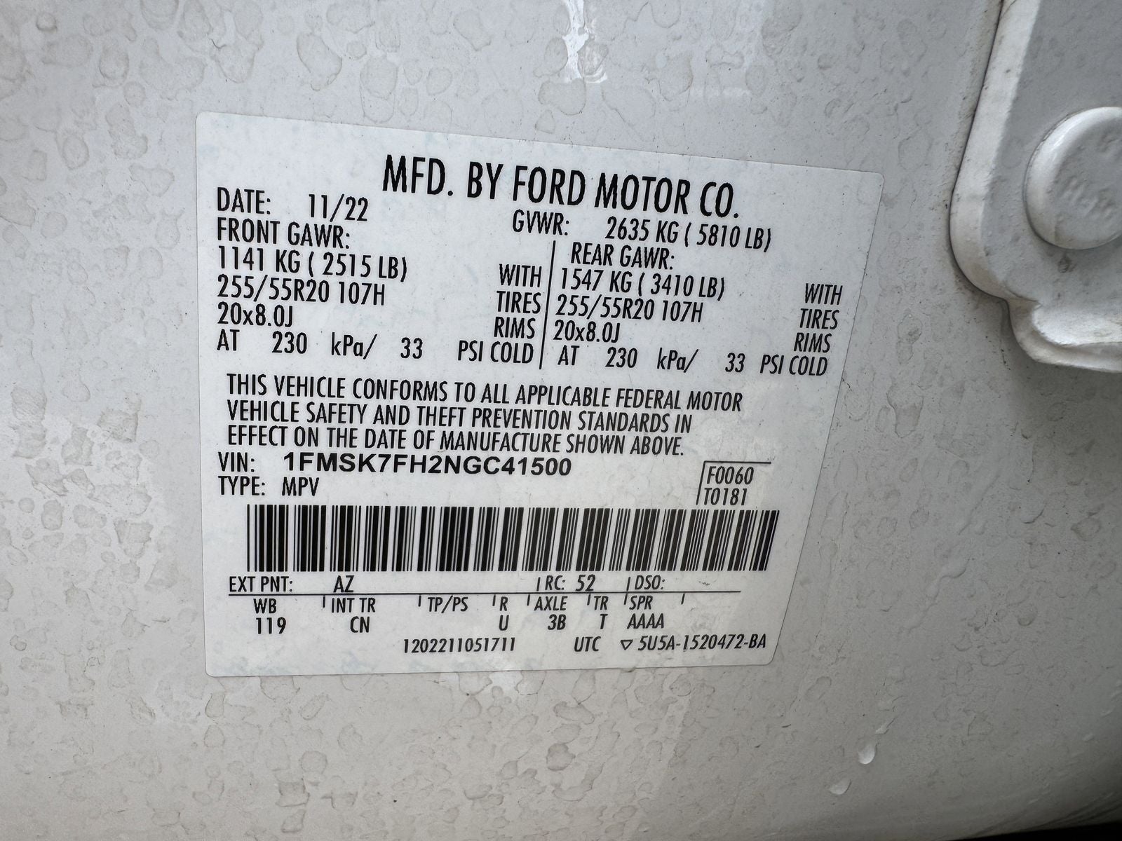 2022 Ford Explorer Limited