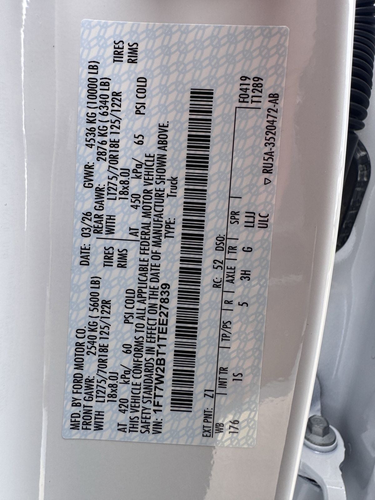 2026 Ford F-250SD F-250® XL