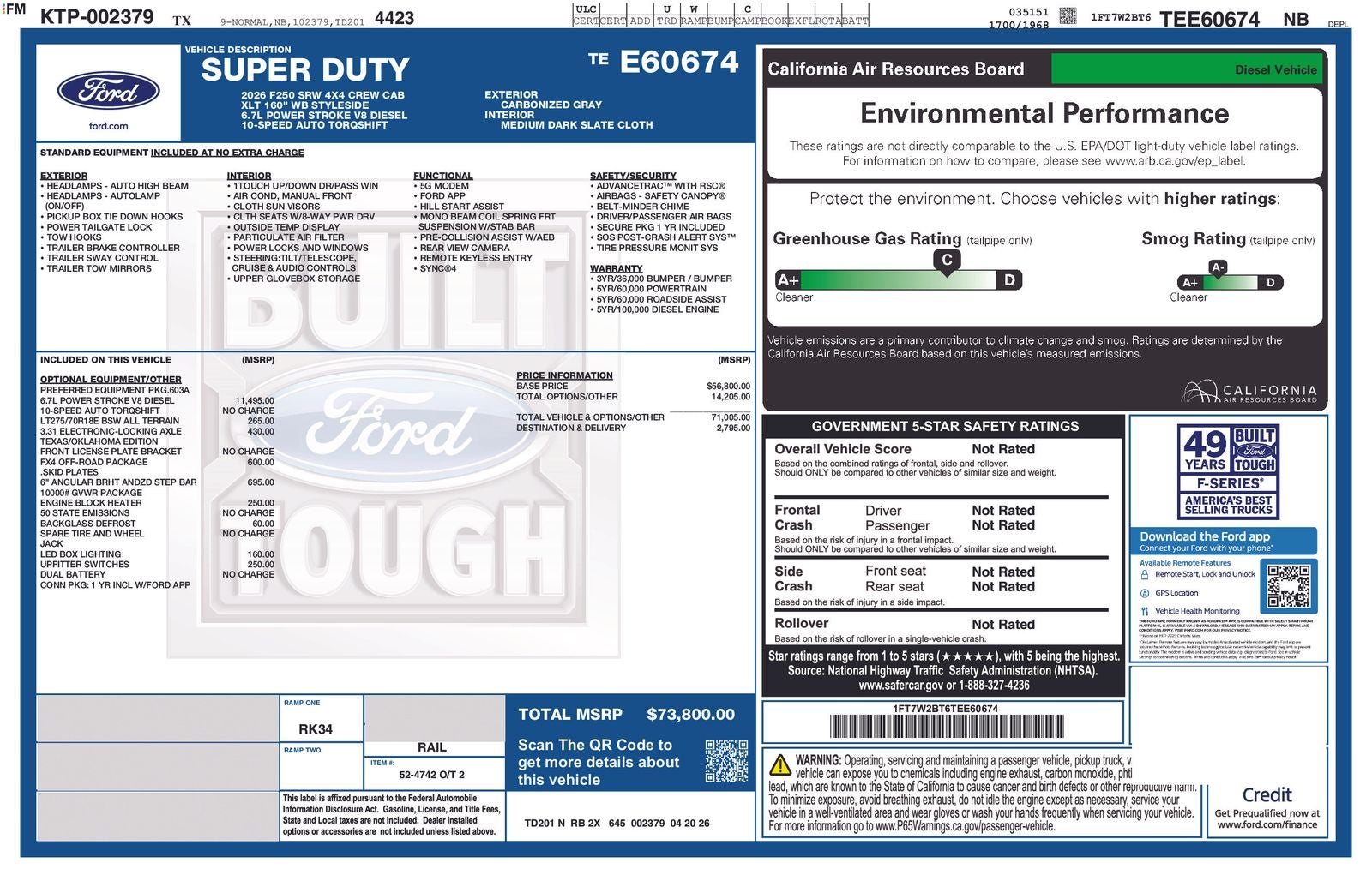 2026 Ford F-250SD F-250® XLT