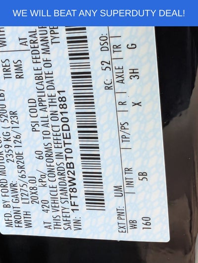 2026 Ford F-250SD F-250® Lariat®