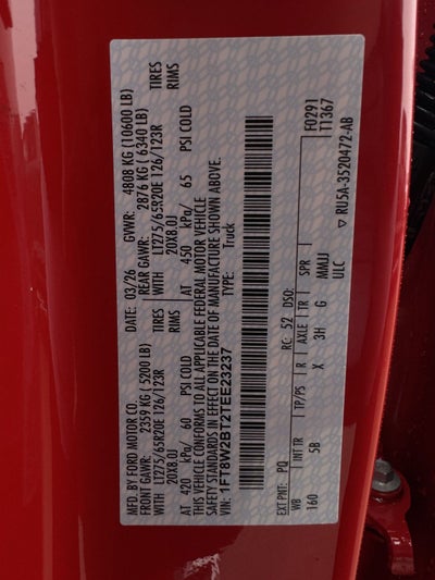 2026 Ford F-250SD F-250® Lariat®