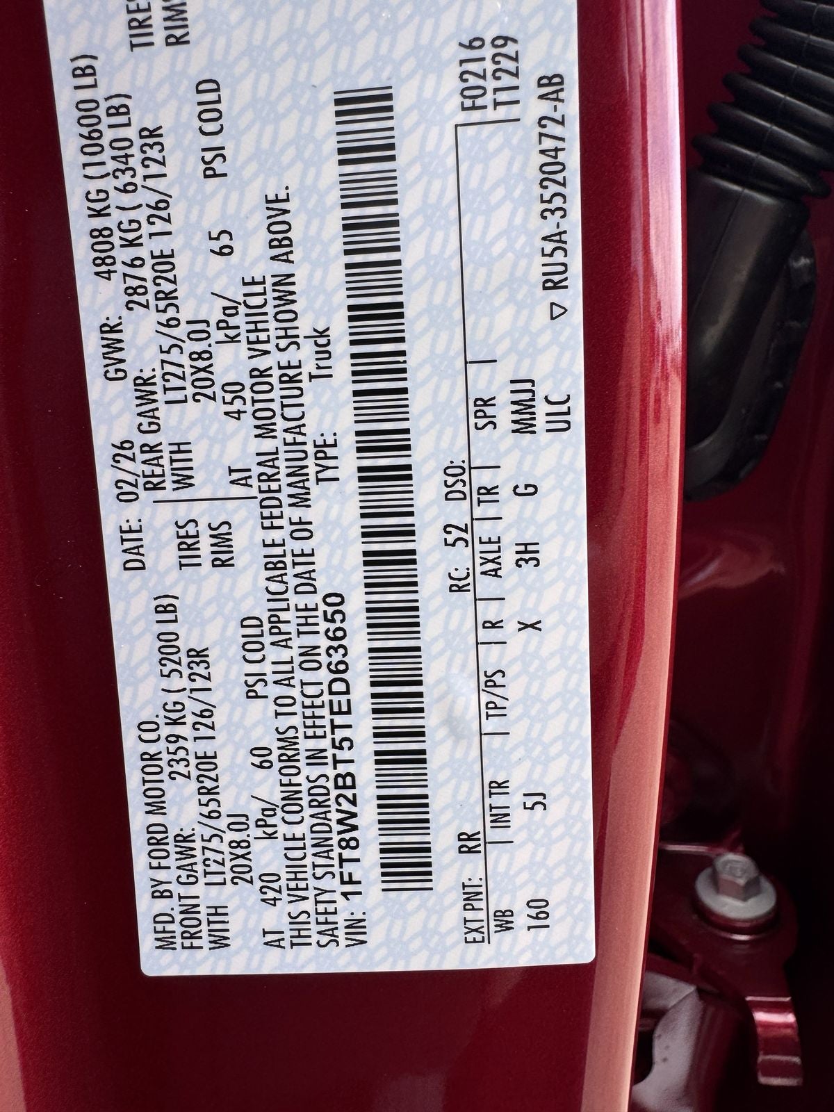 2026 Ford F-250SD F-250® Lariat®