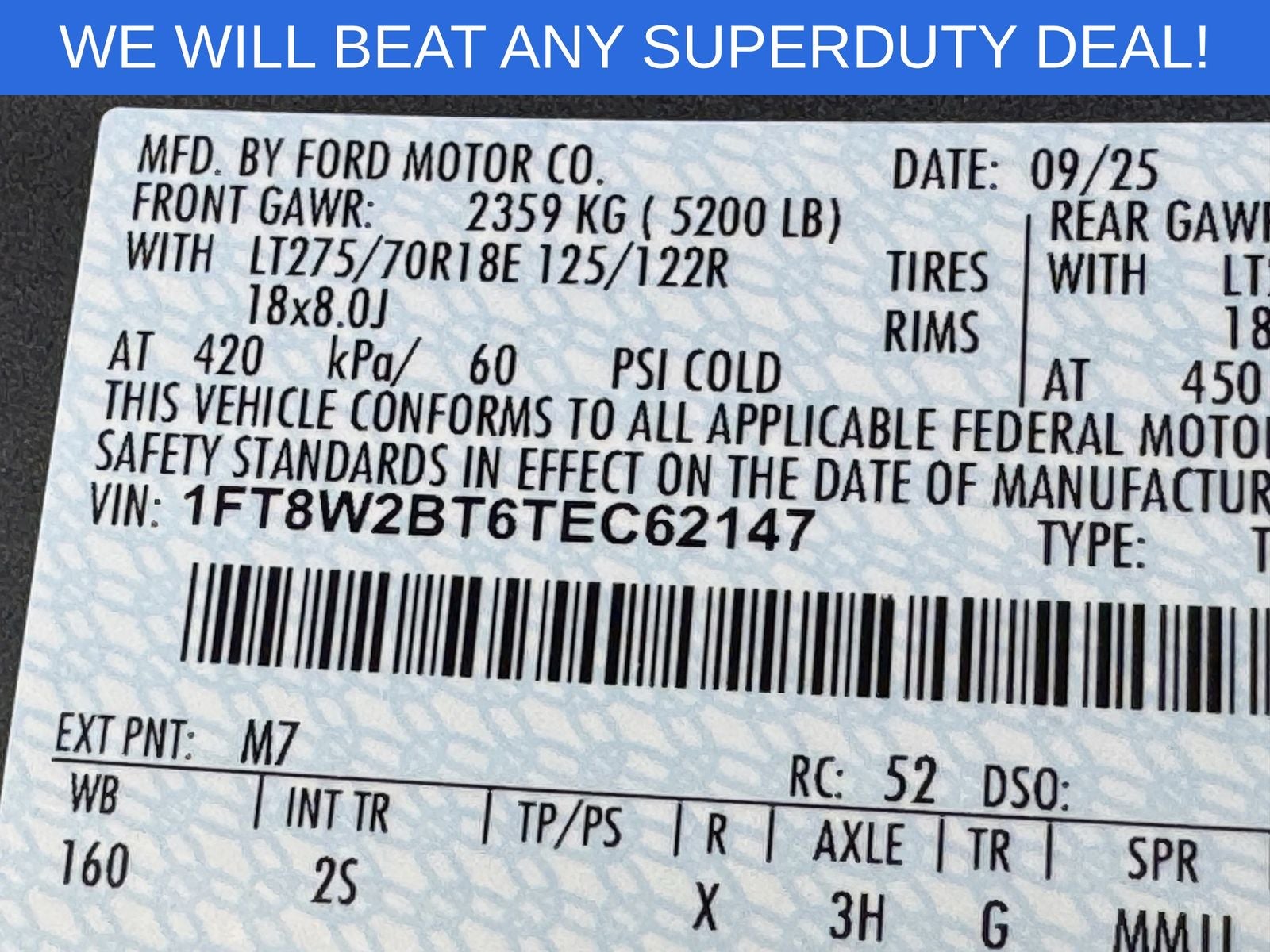 2026 Ford F-250SD F-250® XLT