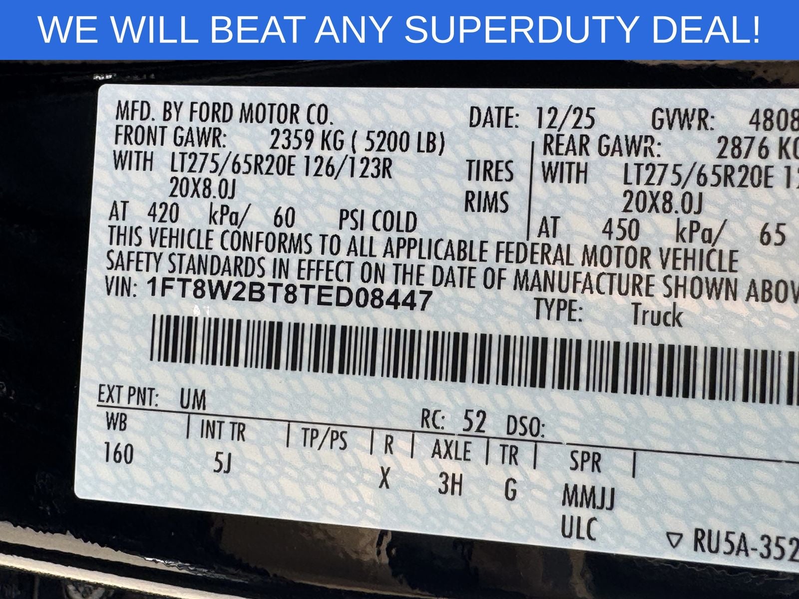 2026 Ford F-250SD F-250® Lariat®