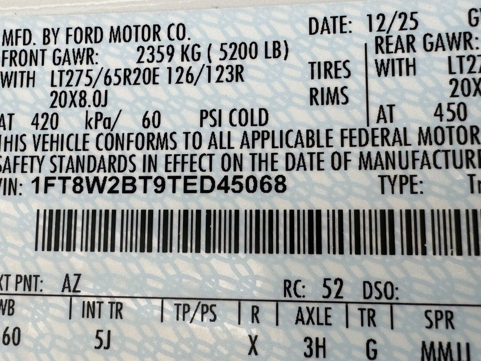 2026 Ford F-250SD F-250® Lariat®