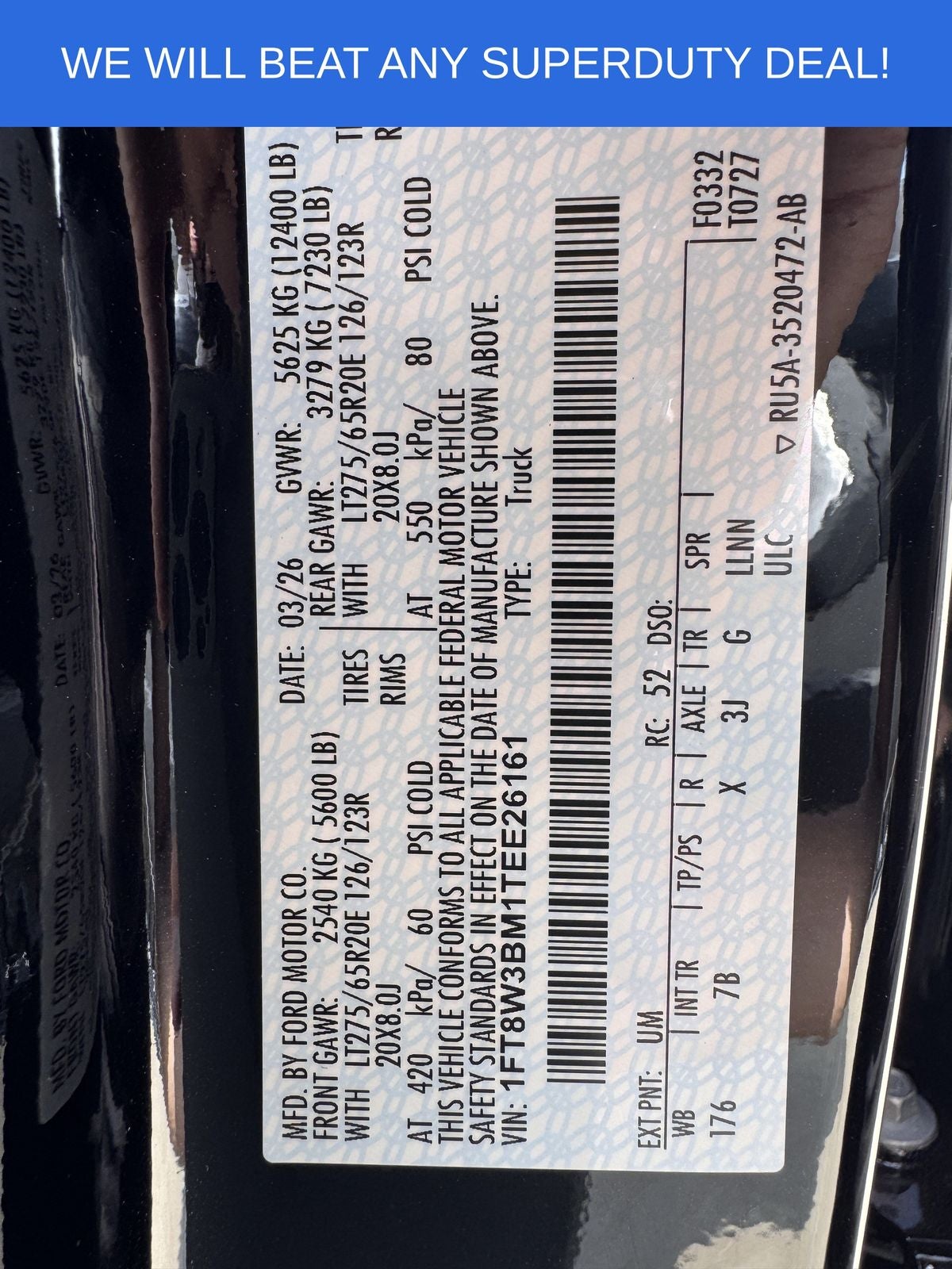 2026 Ford F-350SD Platinum