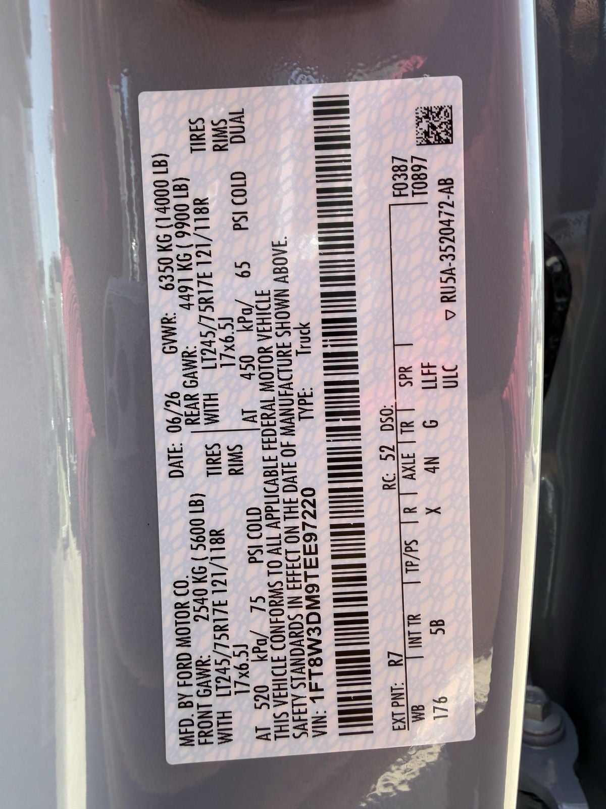 2026 Ford F-350SD Lariat DRW