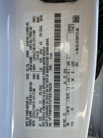 2026 Ford F-350SD XL DRW