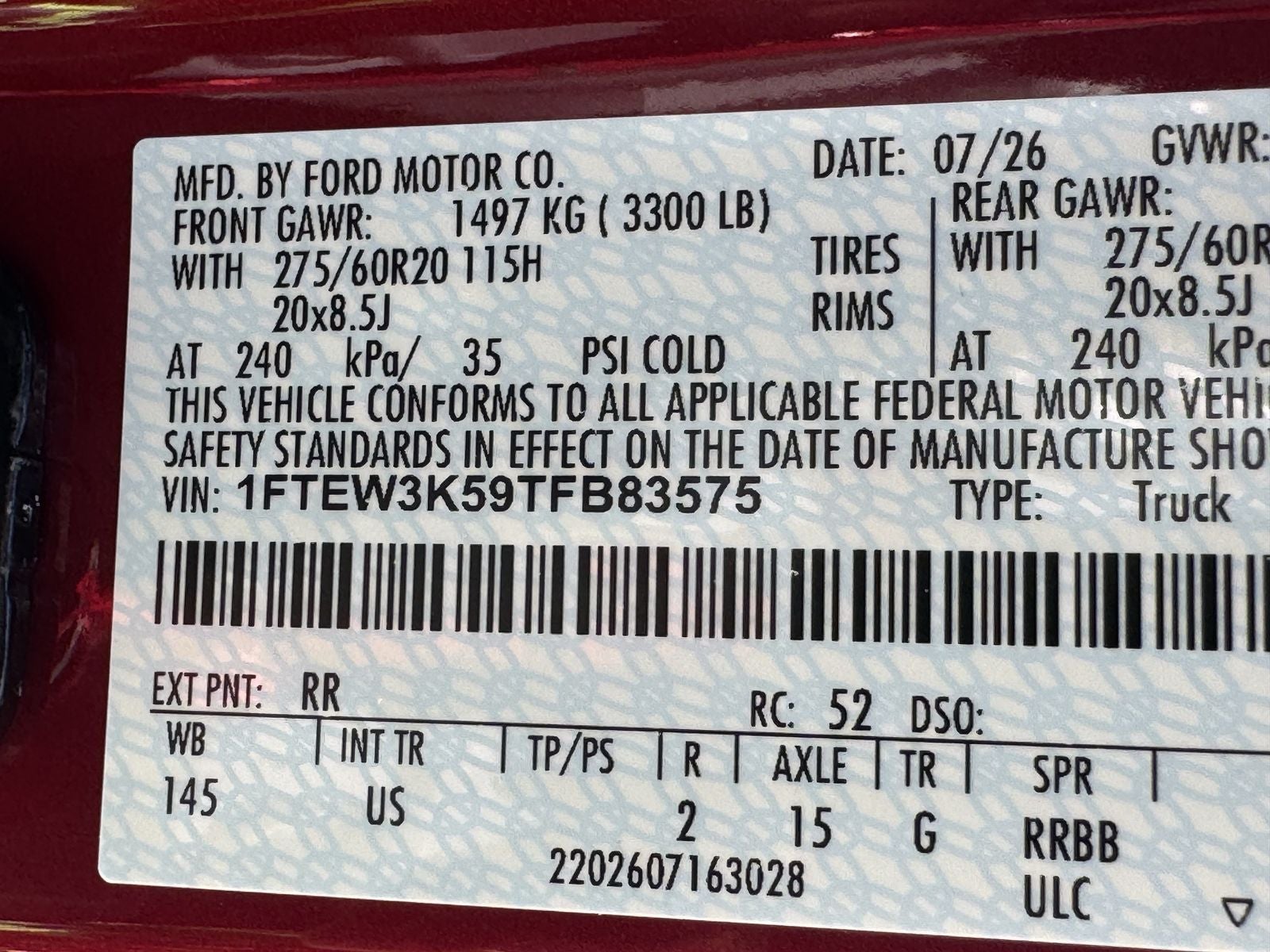2026 Ford F-150 XLT