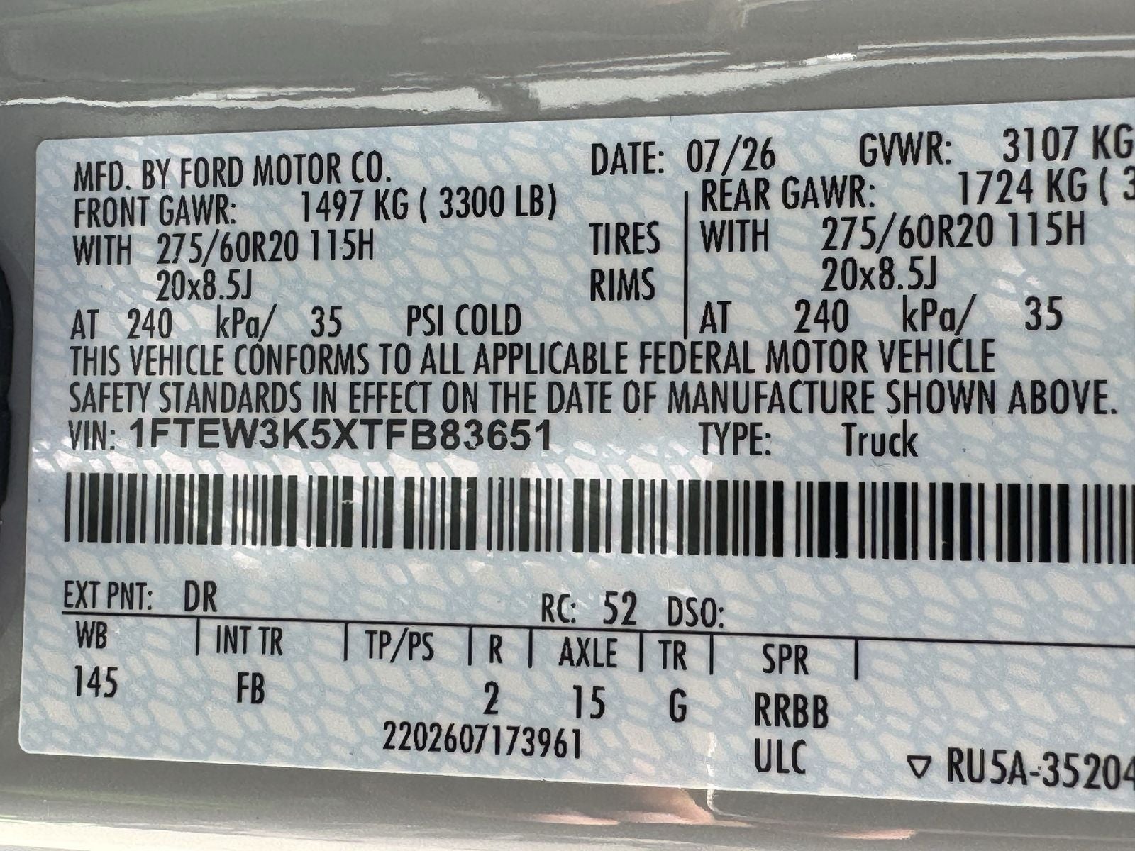 2026 Ford F-150 XLT