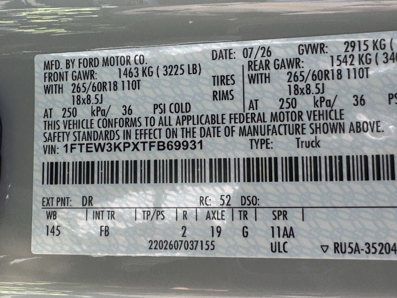 2026 Ford F-150 XLT