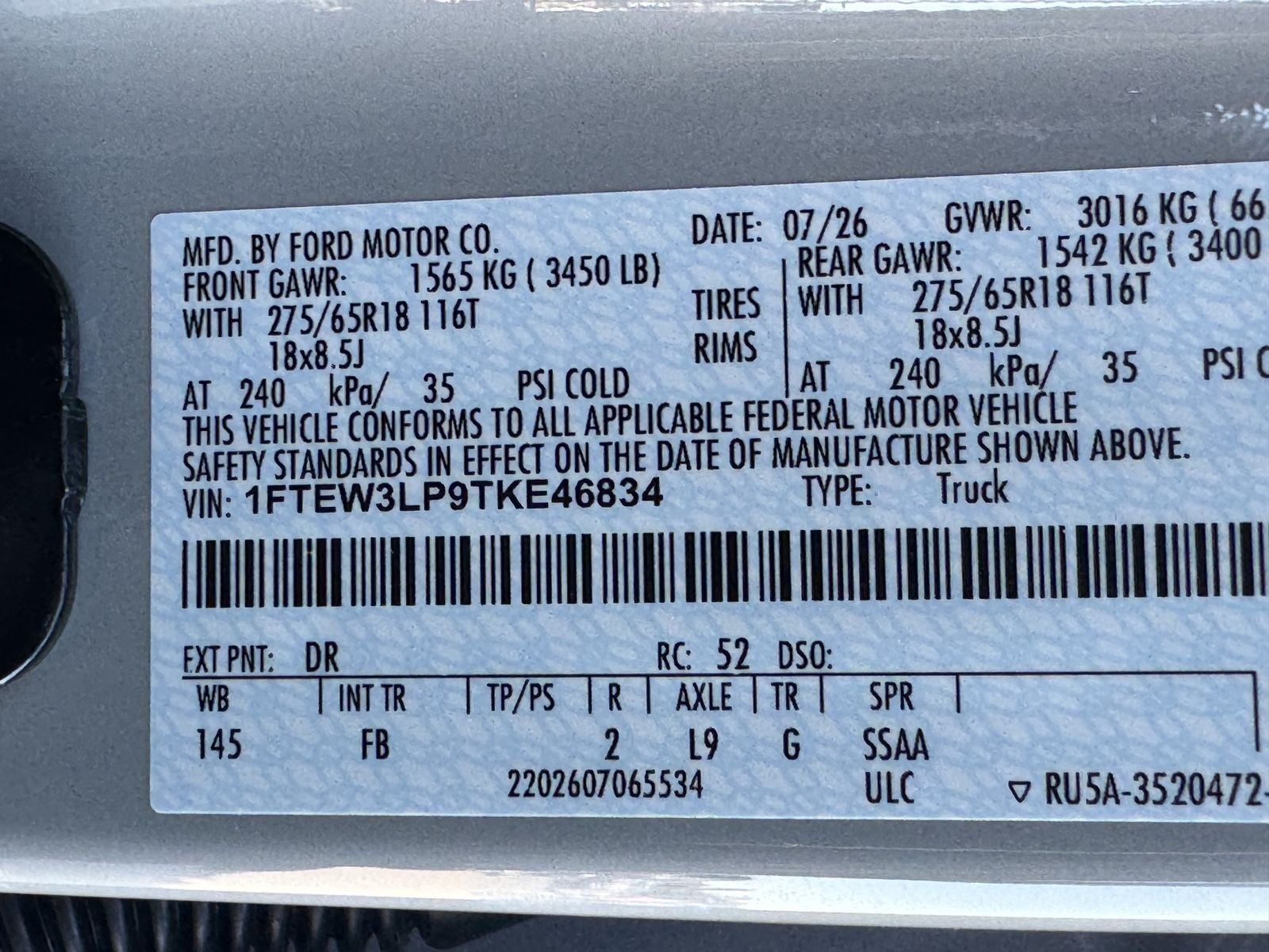 2026 Ford F-150 XLT