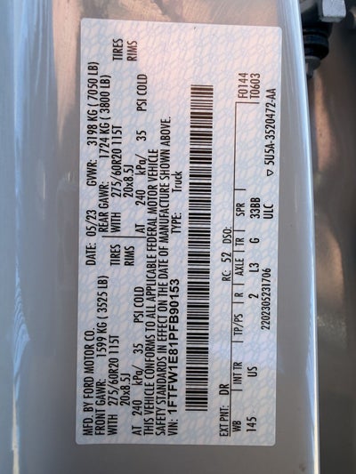 2023 Ford F-150 XLT