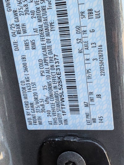 2025 Ford F-150 Lariat