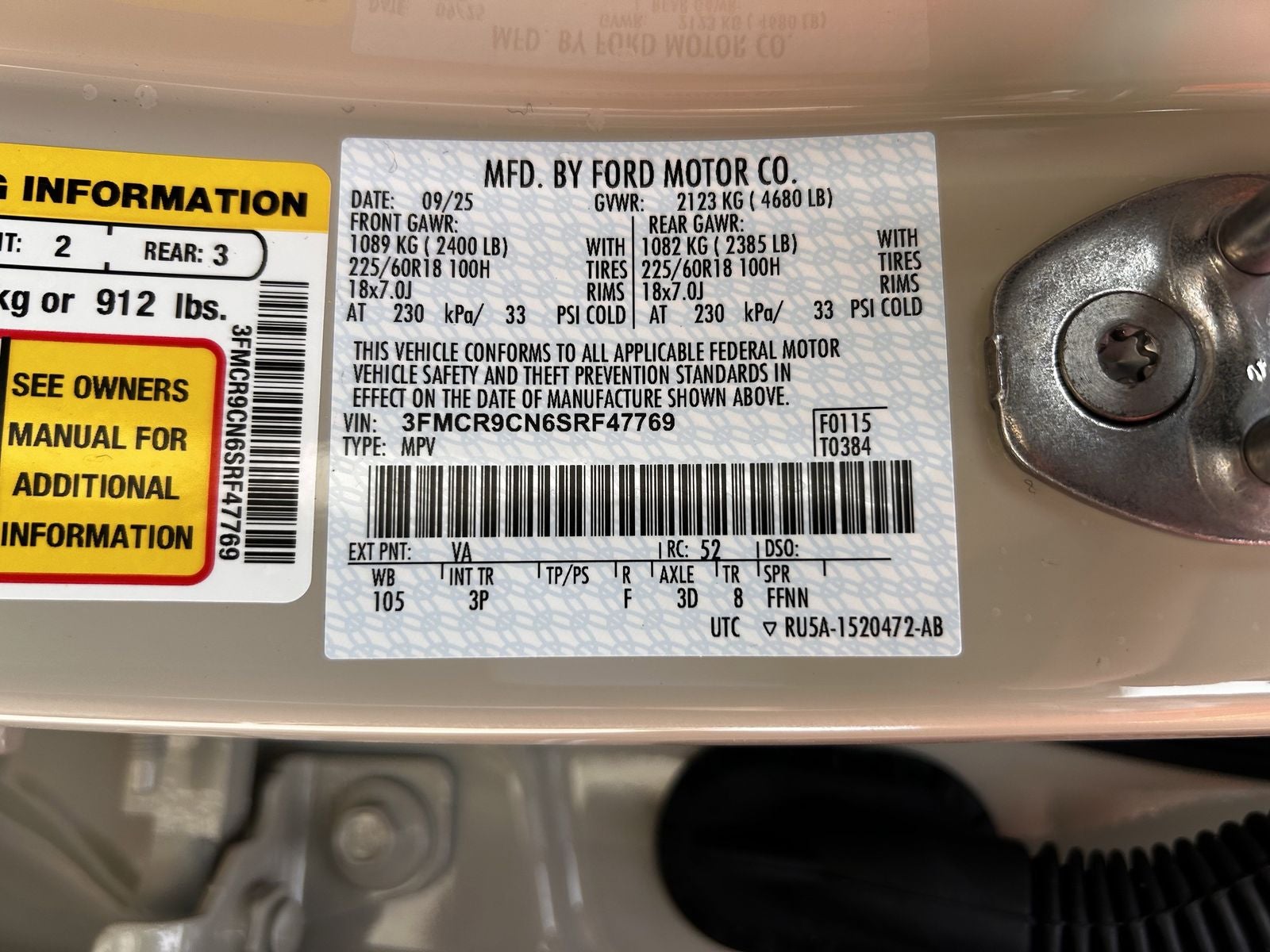 2025 Ford Bronco Sport Outer Banks