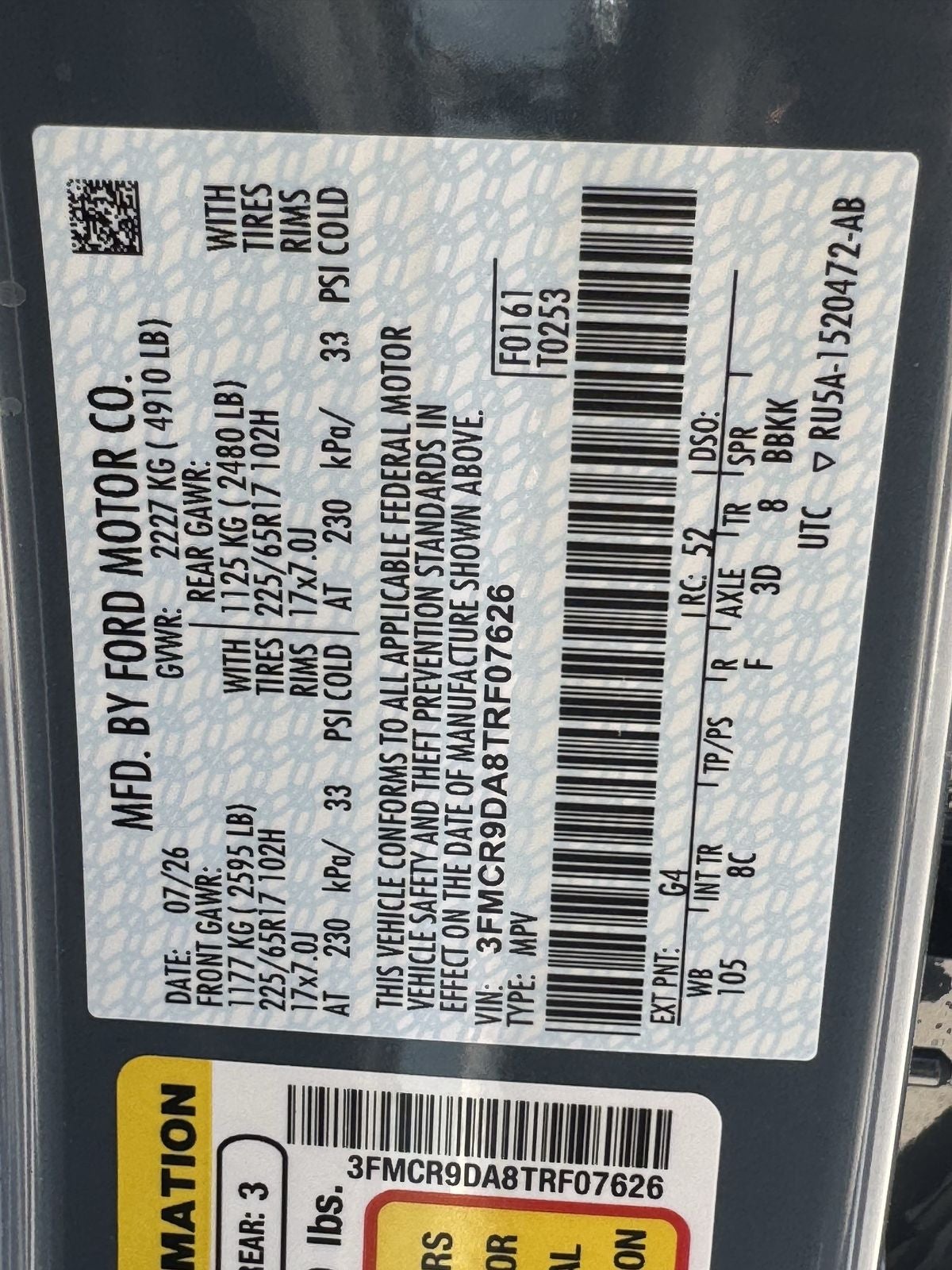 2026 Ford Bronco Sport Badlands