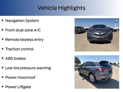 2017 Acura RDX Technology & AcuraWatch Plus Packages