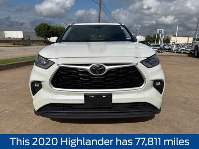 2020 Toyota Highlander XLE