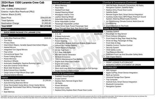 2024 RAM 1500 Laramie