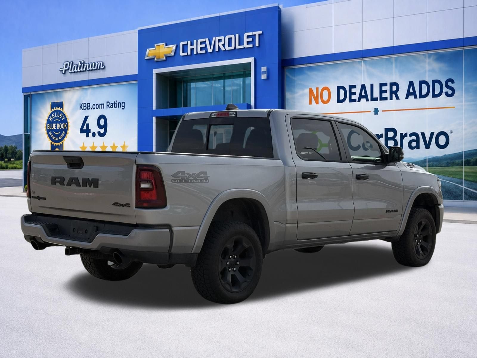 2025 RAM 1500 Lone Star Crew Cab 4x4 5'7" Box