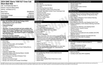 2024 GMC Sierra 1500 SLT