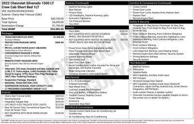 2022 Chevrolet Silverado 1500 LT