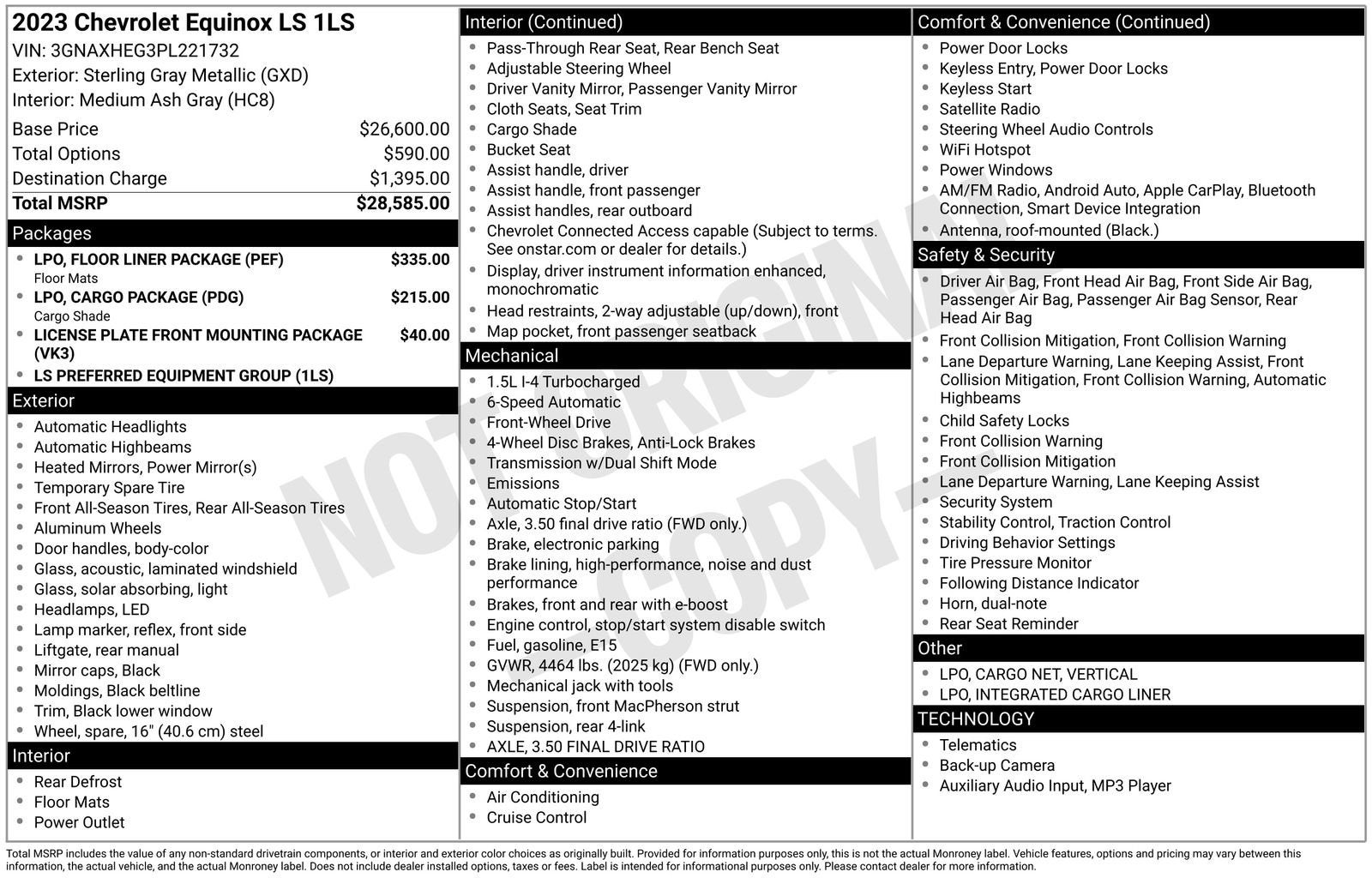 2023 Chevrolet Equinox LS