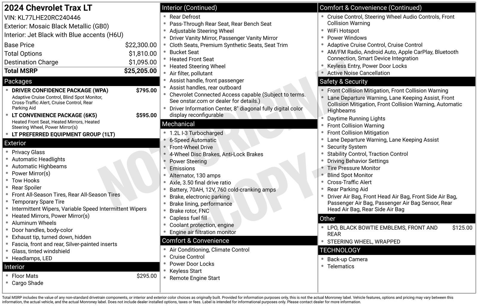 2024 Chevrolet Trax LT