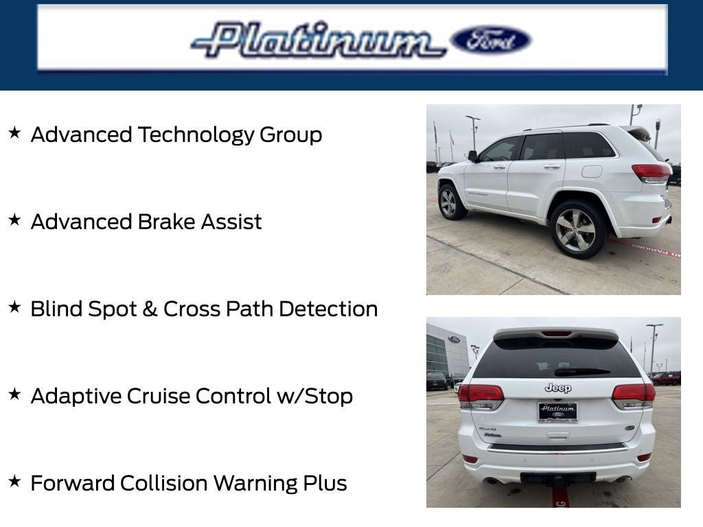 2015 Jeep Grand Cherokee Overland