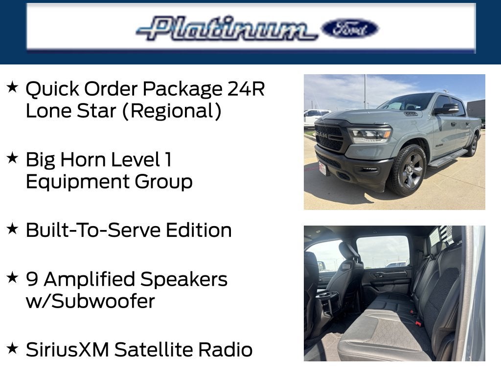 2021 RAM 1500 Big Horn/Lone Star