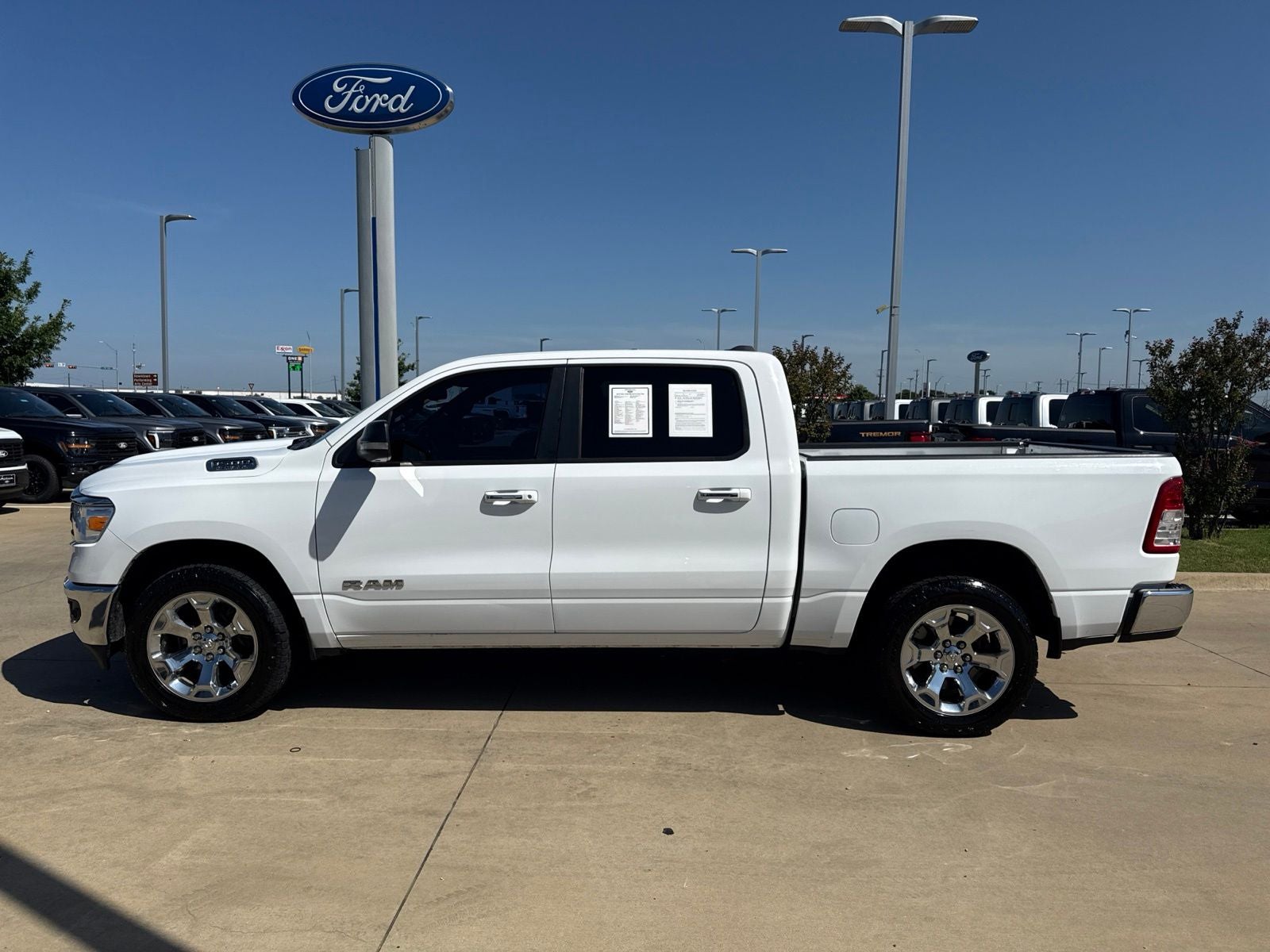 Used 2019 RAM Ram 1500 Pickup Big Horn/Lone Star with VIN 1C6SRFFT2KN608991 for sale in Terrell, TX