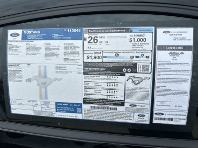 2026 Ford Mustang EcoBoost Premium