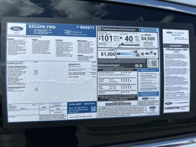2025 Ford Escape Plug-In Hybrid Base