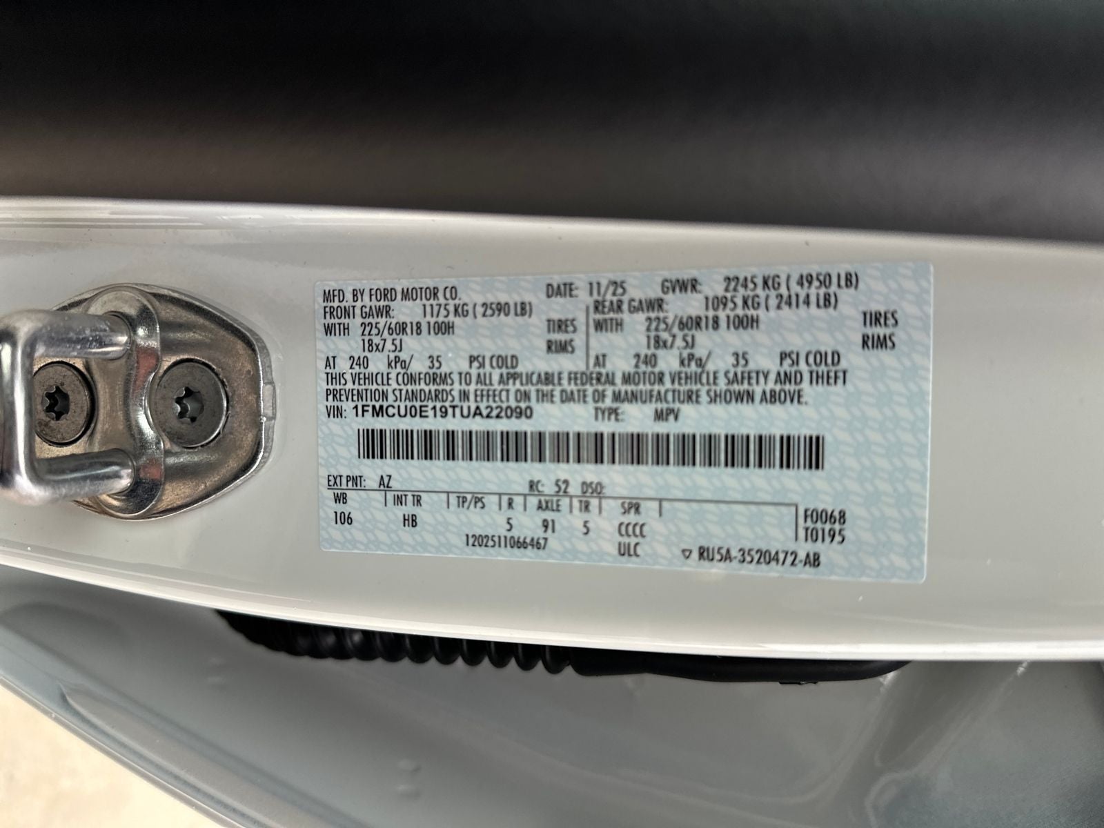 2026 Ford Escape Plug-In Hybrid Base