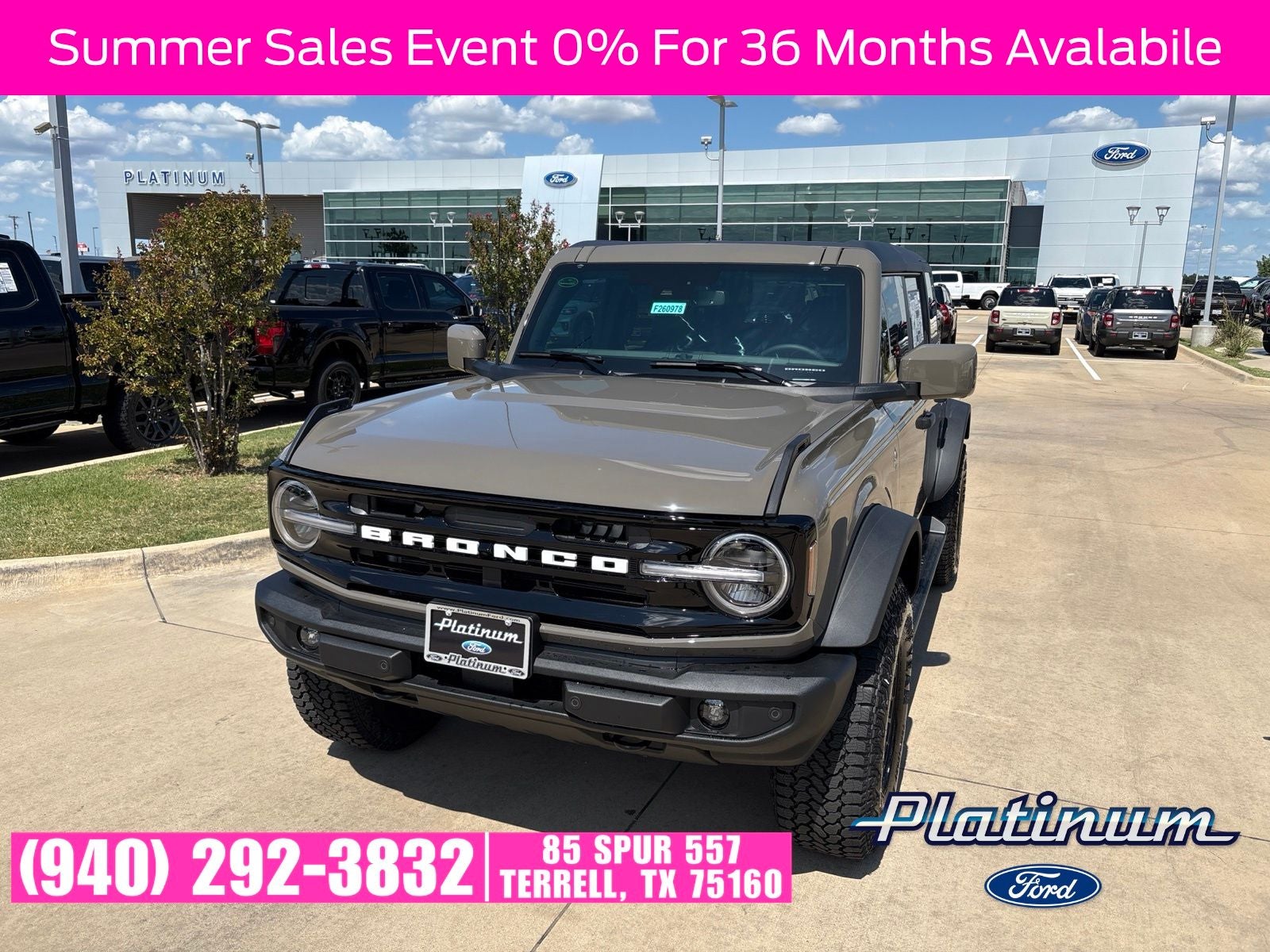 2026 Ford Bronco Outer Banks