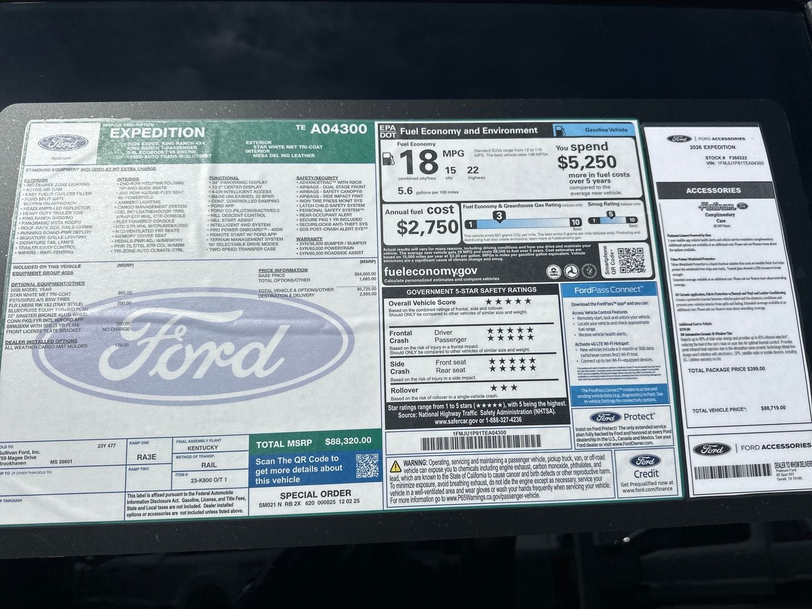 2026 Ford Expedition King Ranch