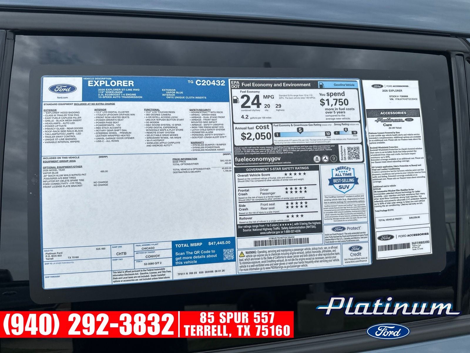 2026 Ford Explorer ST-Line