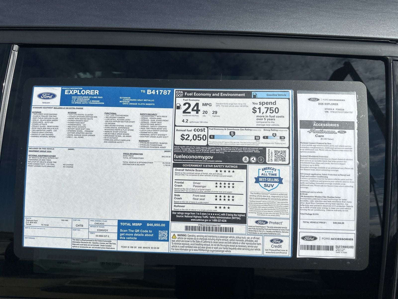 2026 Ford Explorer ST-Line