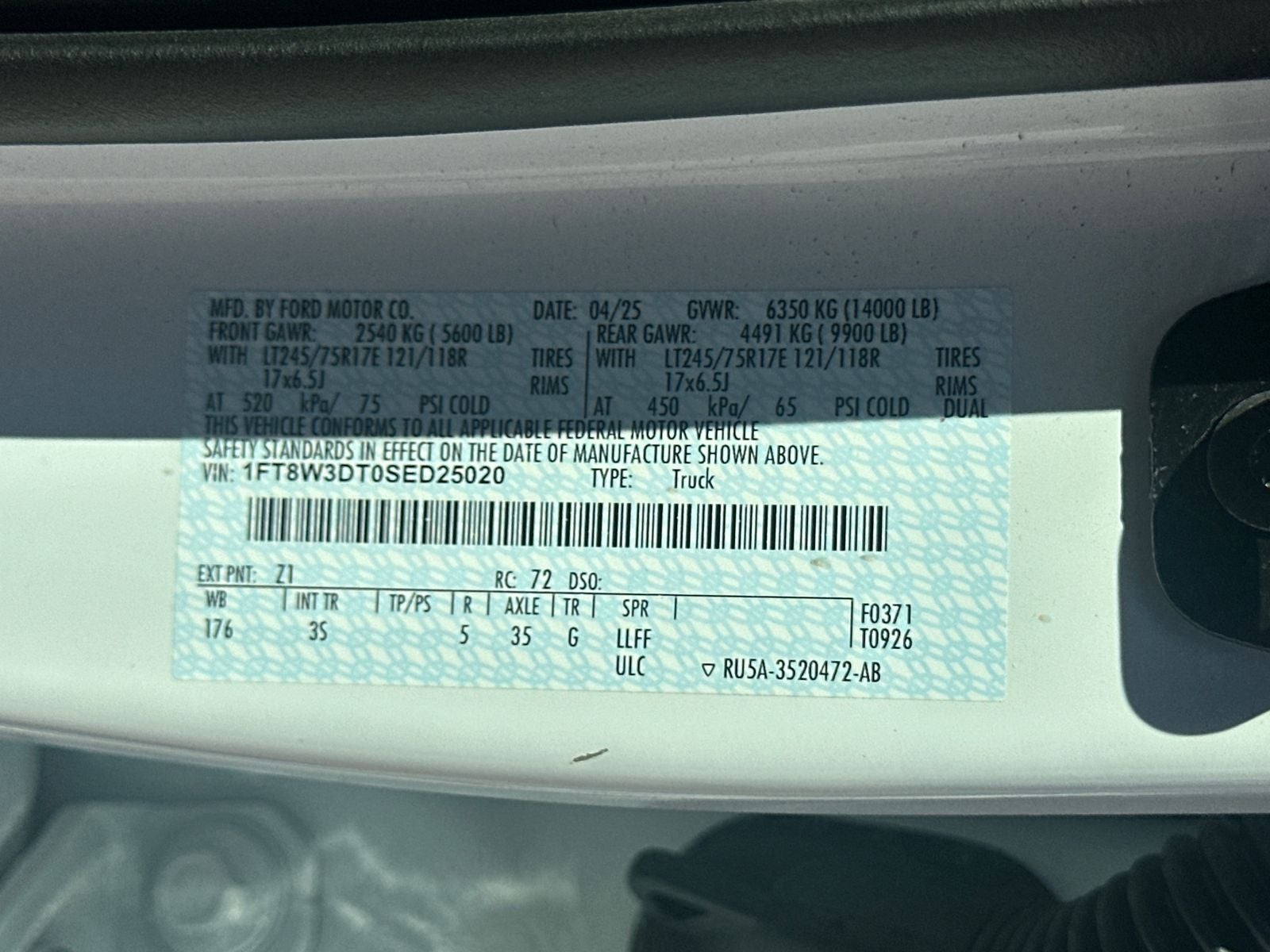 2025 Ford F-350SD XLT DRW