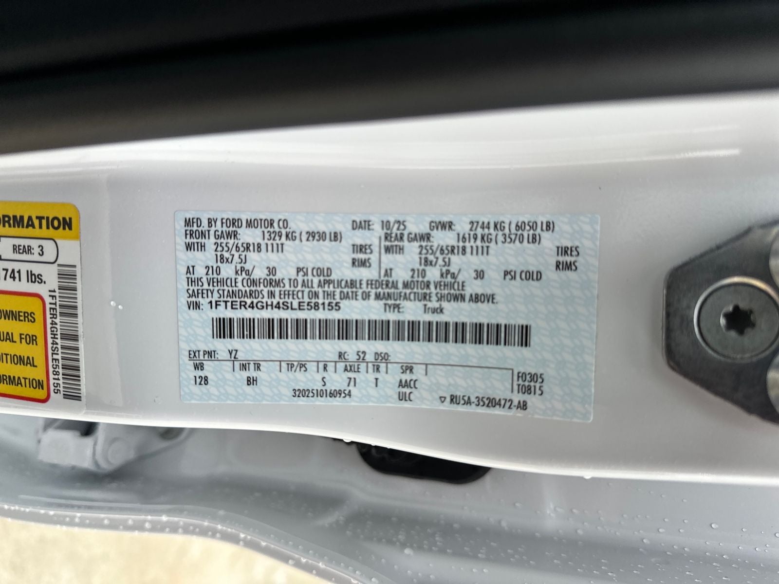 2025 Ford Ranger XLT