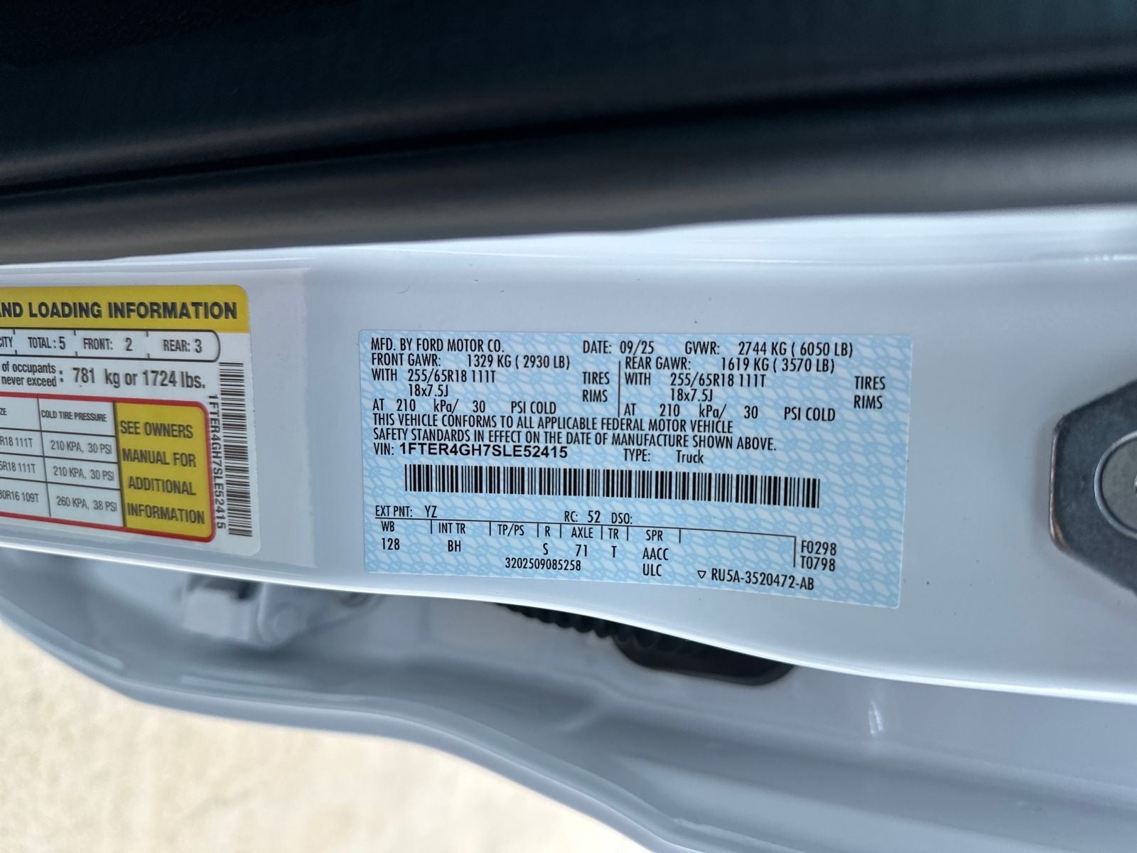 2025 Ford Ranger XLT